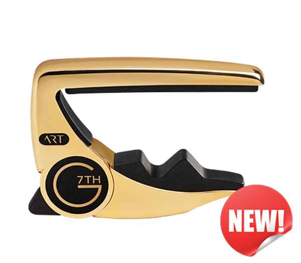 G7th Performance 3 Steel String Capo - 18k Plated Gold | Northeast Music Center Inc.