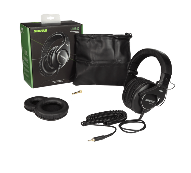 Shure SRH840 Professional Monitoring Headphones | Northeast Music Center Inc.