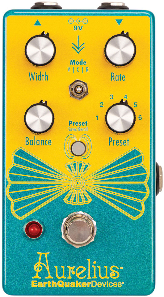 Earthquaker Devices Aurelius Tri-Voice Chorus Pedal | Northeast Music Center Inc.