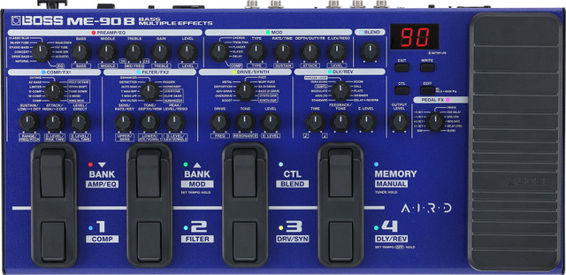 BOSS ME-90B Bass Multi-Effects Processor | Northeast Music Center Inc.