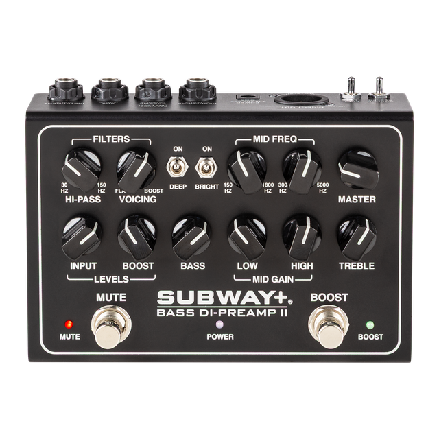 MESA/Boogie Subway+ Bass DI-Preamp II | Northeast Music Center Inc.