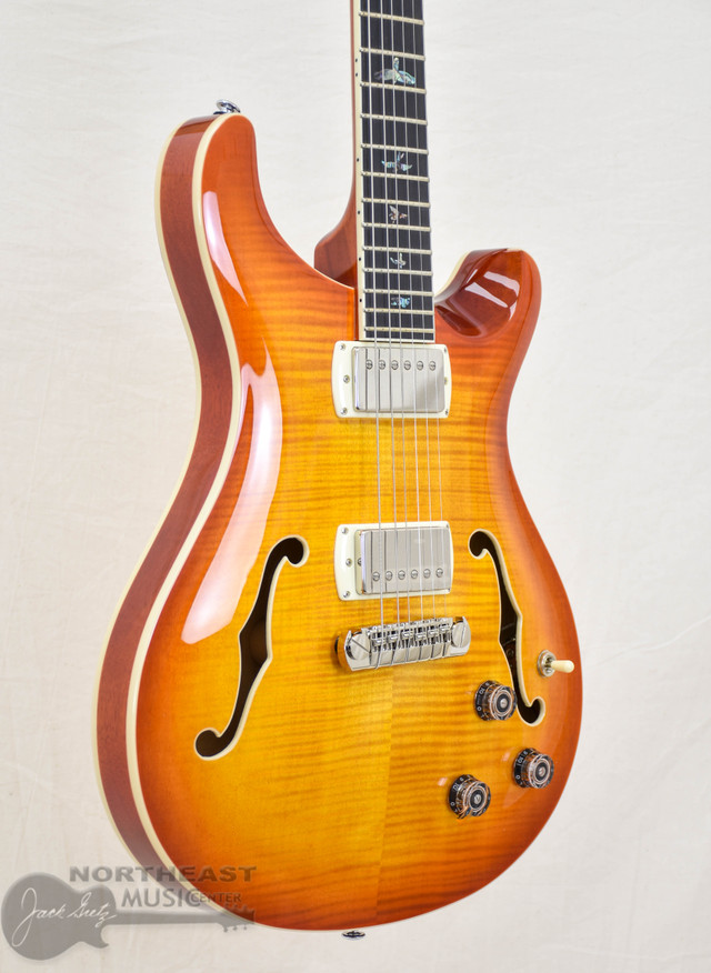 PRS SE HollowBody II Piezo Vintage Sunburst (s/n: 3050) | Northeast Music Center Inc.