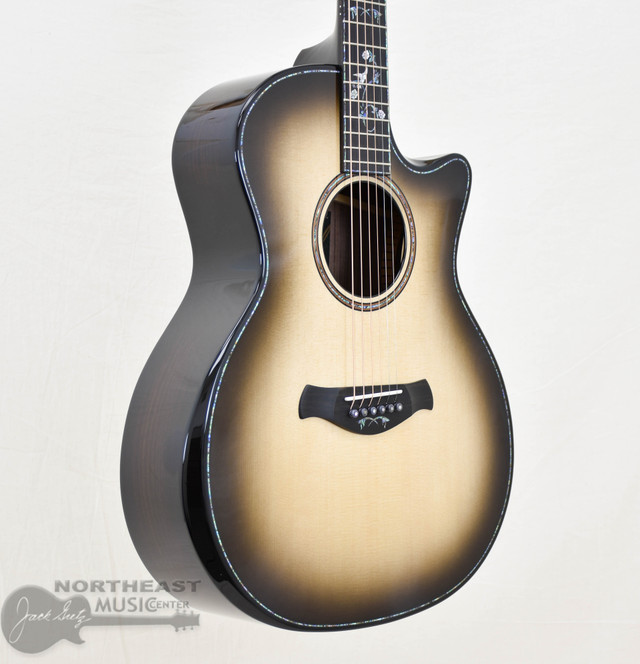 Taylor C14ce B6008 – Grand Auditorium, Lutz Spruce/Indian Rosewood Catch Acoustic Builders Edition (s/n: 6085) | Northeast Music Center Inc.