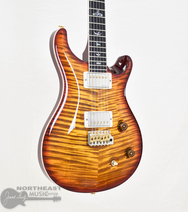 PRS McCarty Wood Library Flame Maple Dark Cherry Sunburst (s/n:3030) | Northeast Music Center Inc.