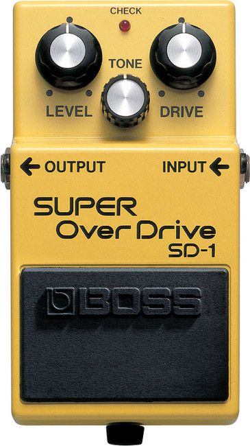 Boss SD-1 Super OverDrive Effects Pedal