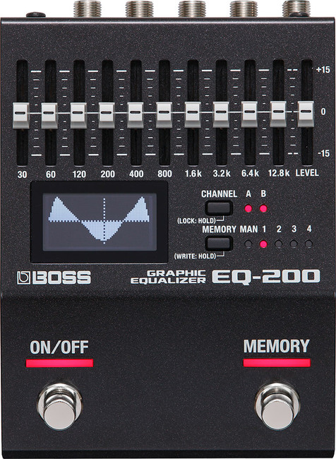 Boss EQ-200 Graphic Equalizer | Effects Pedals at Northeast Music Center inc. 