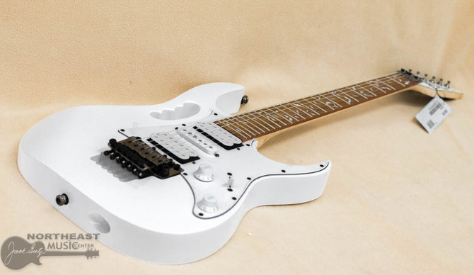 Ibanez JEMJR Steve Vai Signature Electric Guitar - White | Northeast Music Center inc. 