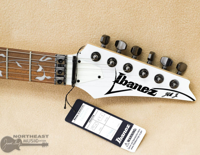 Ibanez JEMJR Steve Vai Signature Electric Guitar - White | Northeast Music Center inc. 
