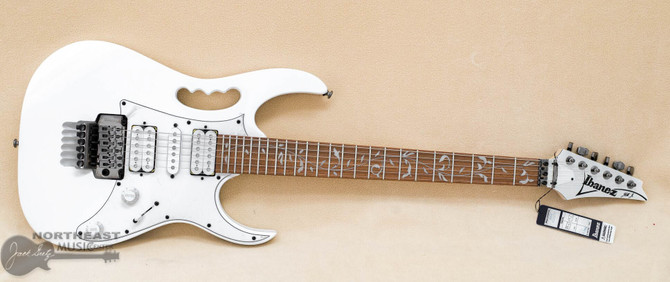 Ibanez JEMJR Steve Vai Signature Electric Guitar - White | Northeast Music Center inc. 