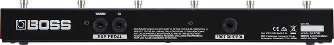BOSS GA-FC Foot Controller (GA-FC) | Northeast Music Center Inc.