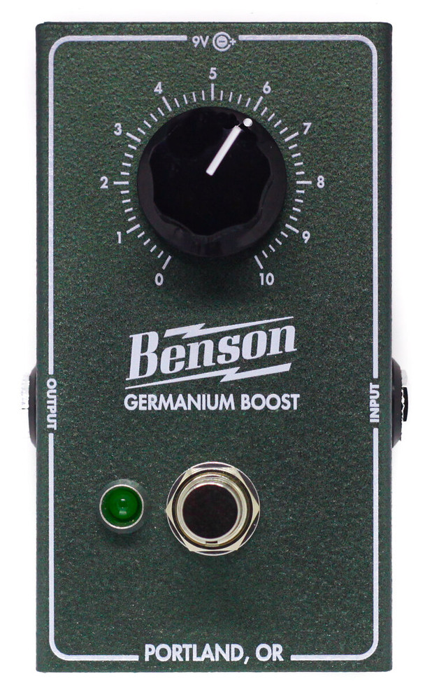 Benson Amps Germanium Boost | Northeast Music center Inc.