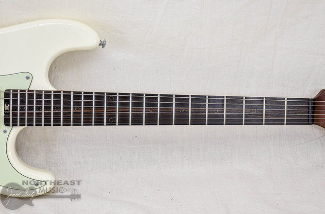 Schecter Diamond Series Nick Johnston Traditional HSS - Atomic Snow White | Northeast Music Center Inc.