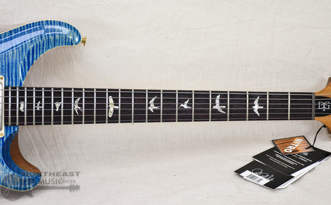 PRS Guitars DGT Signature Birds - Faded Blue Jean 10 Top | Northeast Music Center Inc.