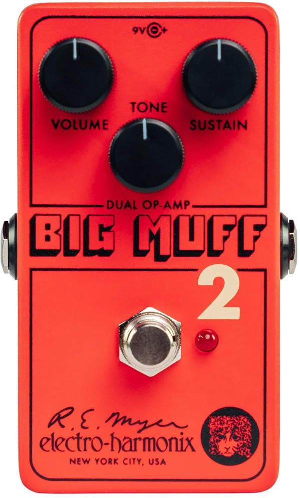 Electro-Harmonix Bif Muff Pi 2 Dual Op-Amp Fuzz Pedal | Northeast Music Center Inc.