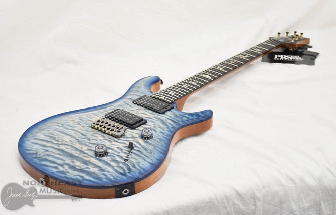 PRS Custom 24 Faded Indigo Blue Burst (s/n: 4396) | Northeast Music Center Inc.
