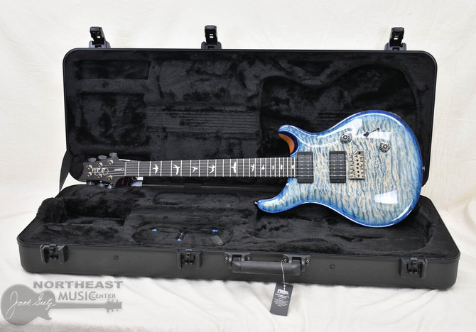 PRS Custom 24 Faded Indigo Blue Burst (s/n: 4396) | Northeast Music Center Inc.