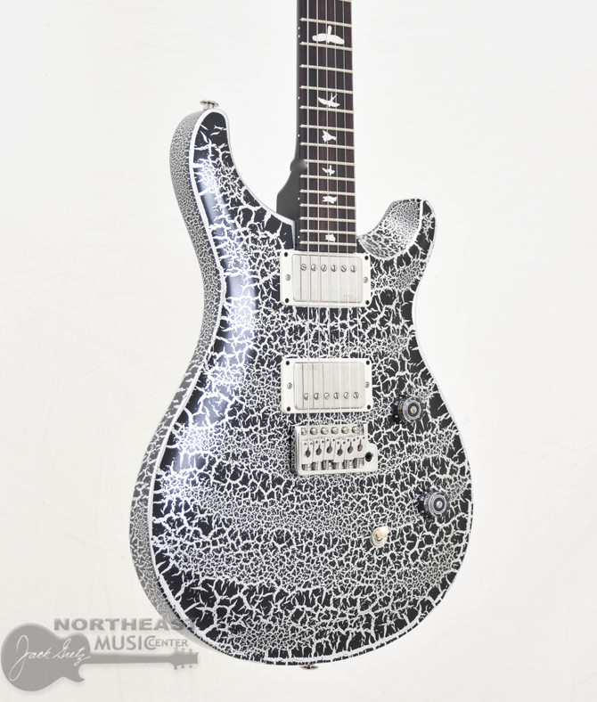 PRS CE 24 Silver/Black Crackle (s/n:4798) | Northeast Music Center Inc.