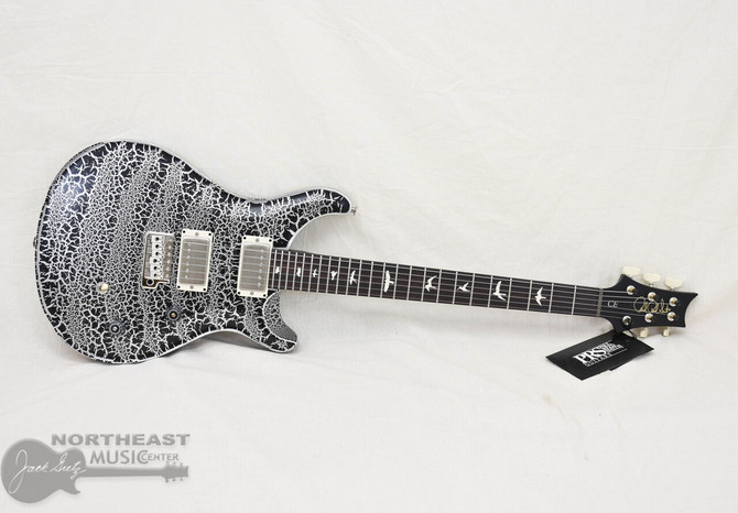 PRS CE 24 Silver/Black Crackle (s/n:4798) | Northeast Music Center Inc.