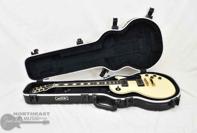 Epiphone Les Paul Custom Blackback Pro 2014 Antique Ivory Used | Northeast Music Center Inc.