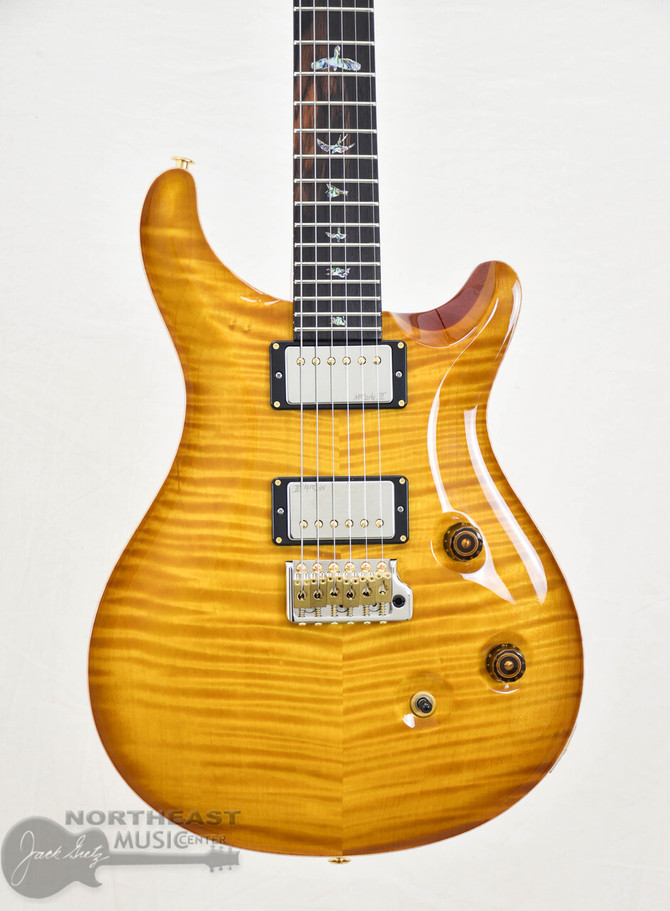PRS Custom 24 Trem Wood Library Flame Maple McCarty Sunburst (s/n:3408) | Northeast Music Center Inc.