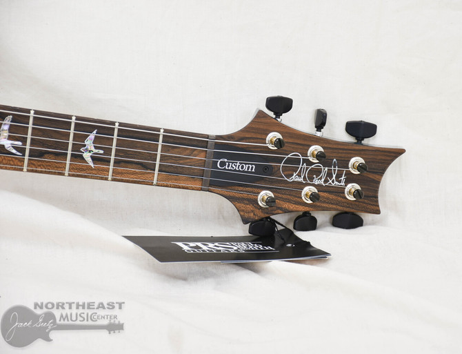 PRS Custom 24  Stoptail Limited Edition Wood Library Flame Maple Faded Whale Blue Stained Neck (s/n: 9704) | Northeast Music Center Inc.