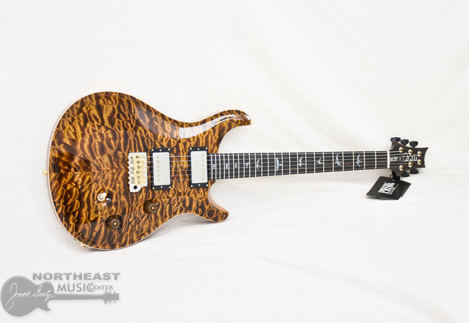 PRS Custom 24 Wood Library Quilt Maple PS Dirty Blonde Stained Neck (s/n:3445) | Northeast Music Center Inc.