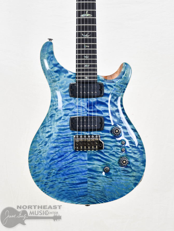 PRS Custom 24-08 Fatback Wood Library Quilt Maple Aquablex (s/n:5503) | Northeast Music Center Inc.