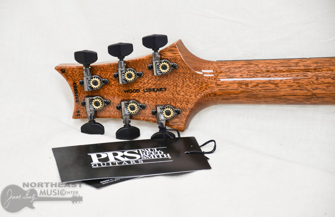 PRS Custom 24-08 Fatback Wood Library Quilt Maple Aquablex (s/n:5503) | Northeast Music Center Inc.
