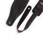 Levy's Classic Series Favorite 3" Padded Leather Guitar Strap - Black | Northeast Music Center Inc.