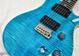 PRS Guitars Wood Library Custom 24 - Blue Matteo 10 Top | Northeast Music Center Inc.