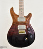 PRS Guitars Wood Library Custom 24 Fatback - Grey Black to Fire Red Fade 10 Top | Northeast Music Center Inc.