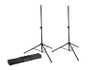 Gator Frameworks SPK-2000 Speaker Stand Set w/ Carry Bag | Northeast Music Center Inc.