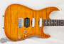 Tom Anderson Drop Top - Transparent Amber Burst w/ Binding | Northeast Music Center Inc.