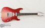 Tom Anderson Guitarworks Drop Top in Strawberry Shortcake on Quilt | Northeast Music Center 