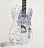 Tom Anderson T Icon White w/Black Dog Hair (s/n: 01-15-26N) | Northeast Music Center Inc.