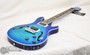 PRS SE Flat Back Hollowbody I Piezo Lake Blue (s/n: 2801) | Northeast Music Center Inc.