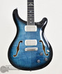PRS SE Hollowbody II Piezo Peacock Blue Smokeburst (s/n: 6592) | Northeast Music Center Inc. 