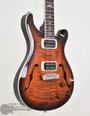 PRS SE Flat Back Hollowbody I Piezo Orange Tiger Smokeburst (s/n: 3392) | Northeast Music Center Inc.
