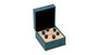Taylor 7260-8 Bridge Pin Set, 5inch Taper, Bone, Brown w Turquois | Northeast Music Center Inc.