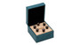 Taylor 7260-6 Bridge Pin Set, 5inch Taper, Bone, Brown w White Opal | Northeast Music Center Inc.