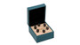 Taylor 7260-1 Bridge Pin Set, 5inch Taper, Bone, Brown w Green Opal | Northeast Music Center Inc.