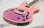 PRS SE Ed Sheeran Flat Back Hollowbody I Baritone Piezo Pink Hombre (s/n: 4276) | Northeast Music Center Inc.