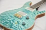 PRS McCarty Wood Library Artist Quilt Maple & Brazilian Rosewood Bahamian Blue (s/n: 2705) | Northeast Music Center Inc.