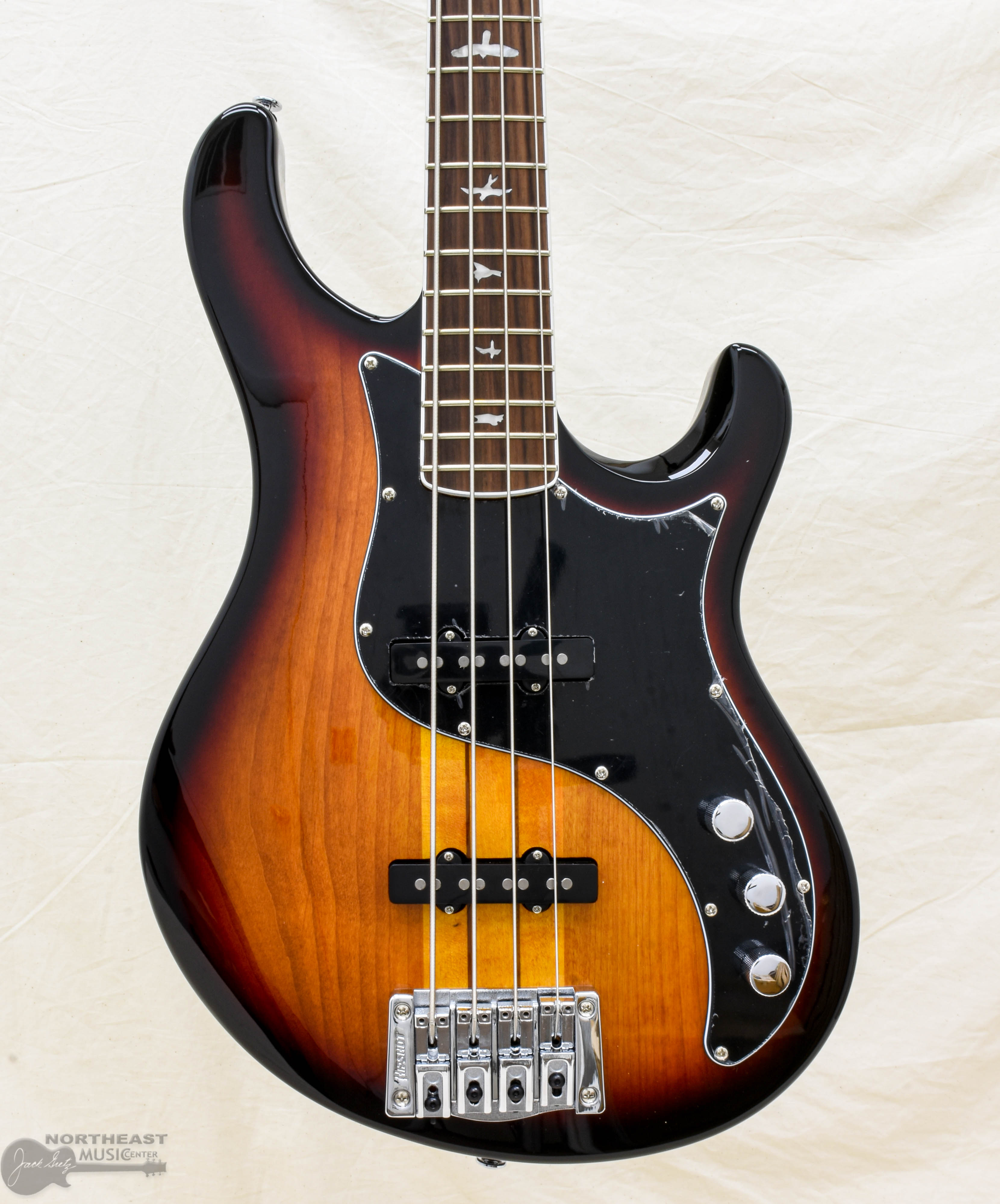 PRS SE Kestrel Bass Guitar- Tri-Color Sunburst