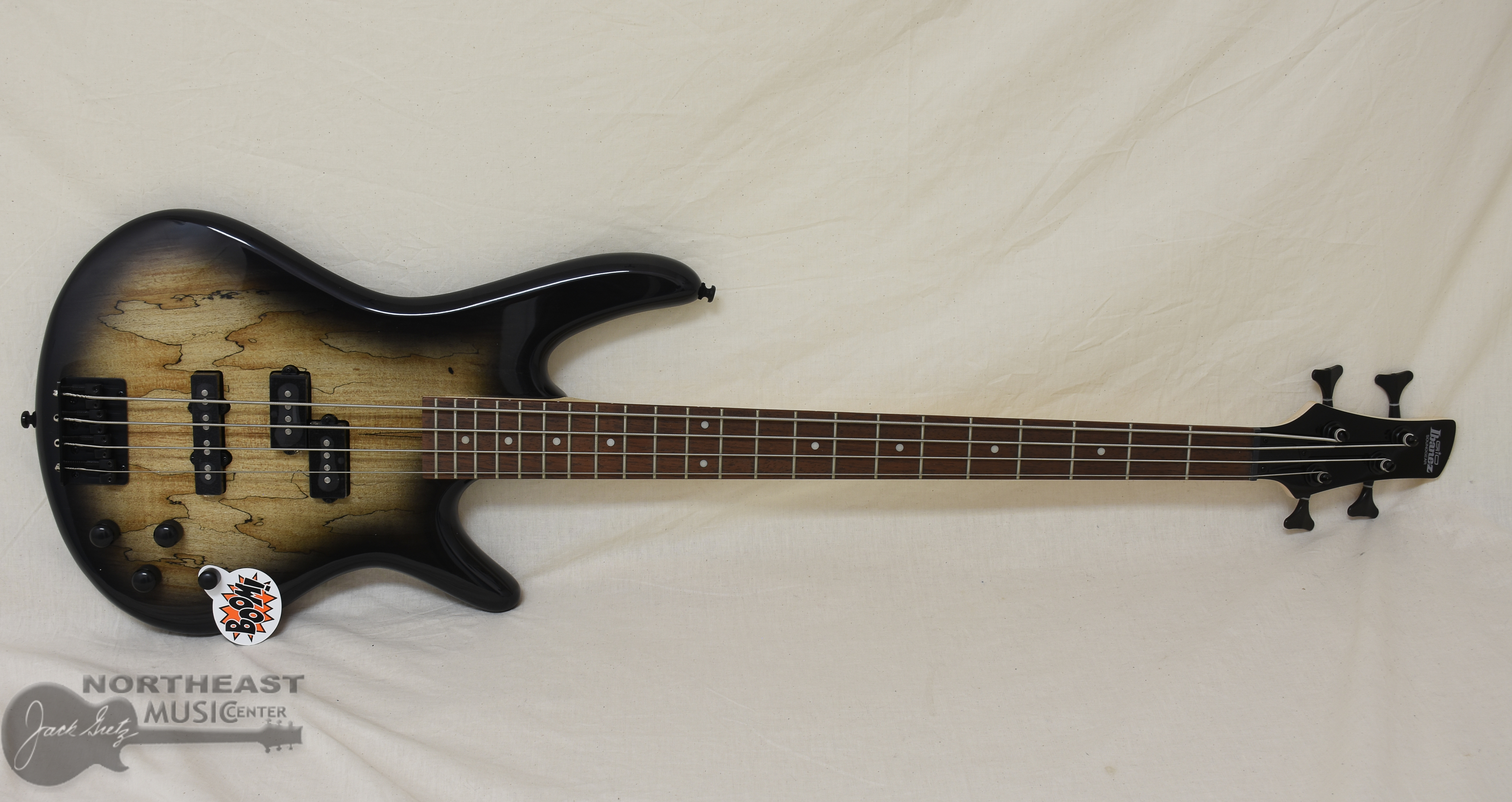 Ibanez GSR200SM Gio Soundgear Electric Bass Guitar in Natural Grey