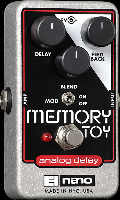 Electro-Harmonix Memory Toy Analog Echo and Chorus Guitar
