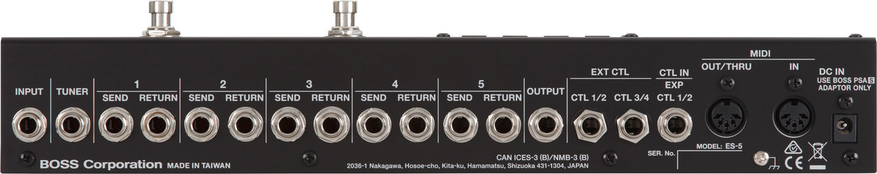 Boss ES-5 Effects Switching System pedal | Northeast Music
