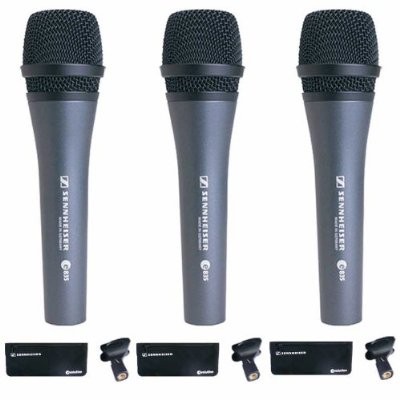 Sennheiser e835 Dynamic Microphone 3-Pack | Northeast Music Center