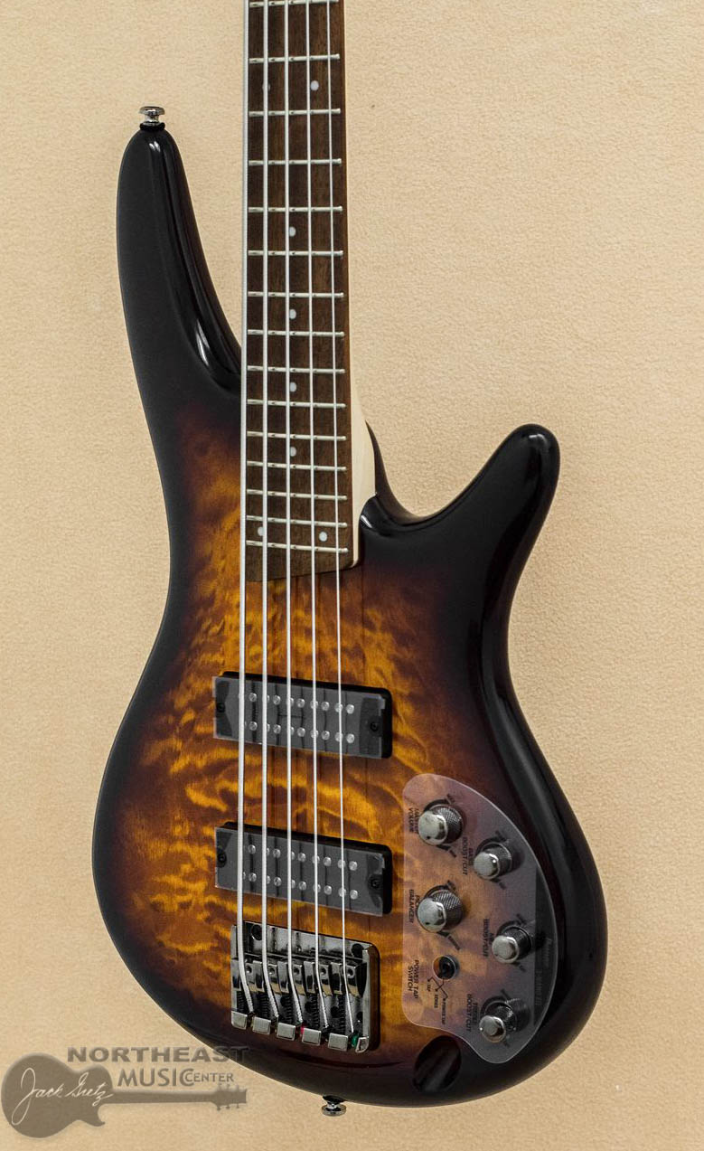 Ibanez SR405E SR Standard 5-String Electric Bass in Dragon Eye Burst