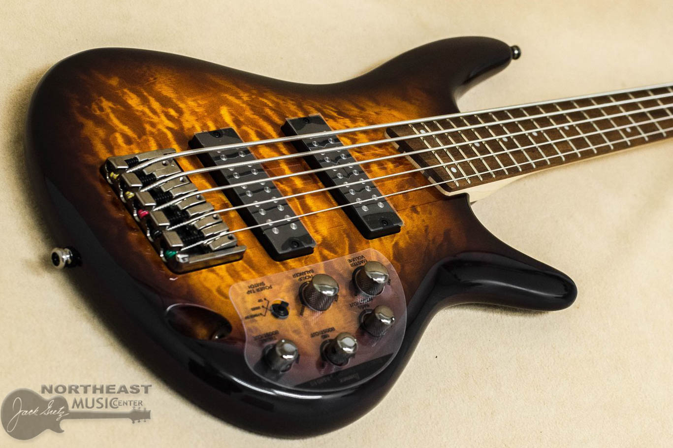 Ibanez SR405E SR Standard 5-String Electric Bass in Dragon Eye Burst